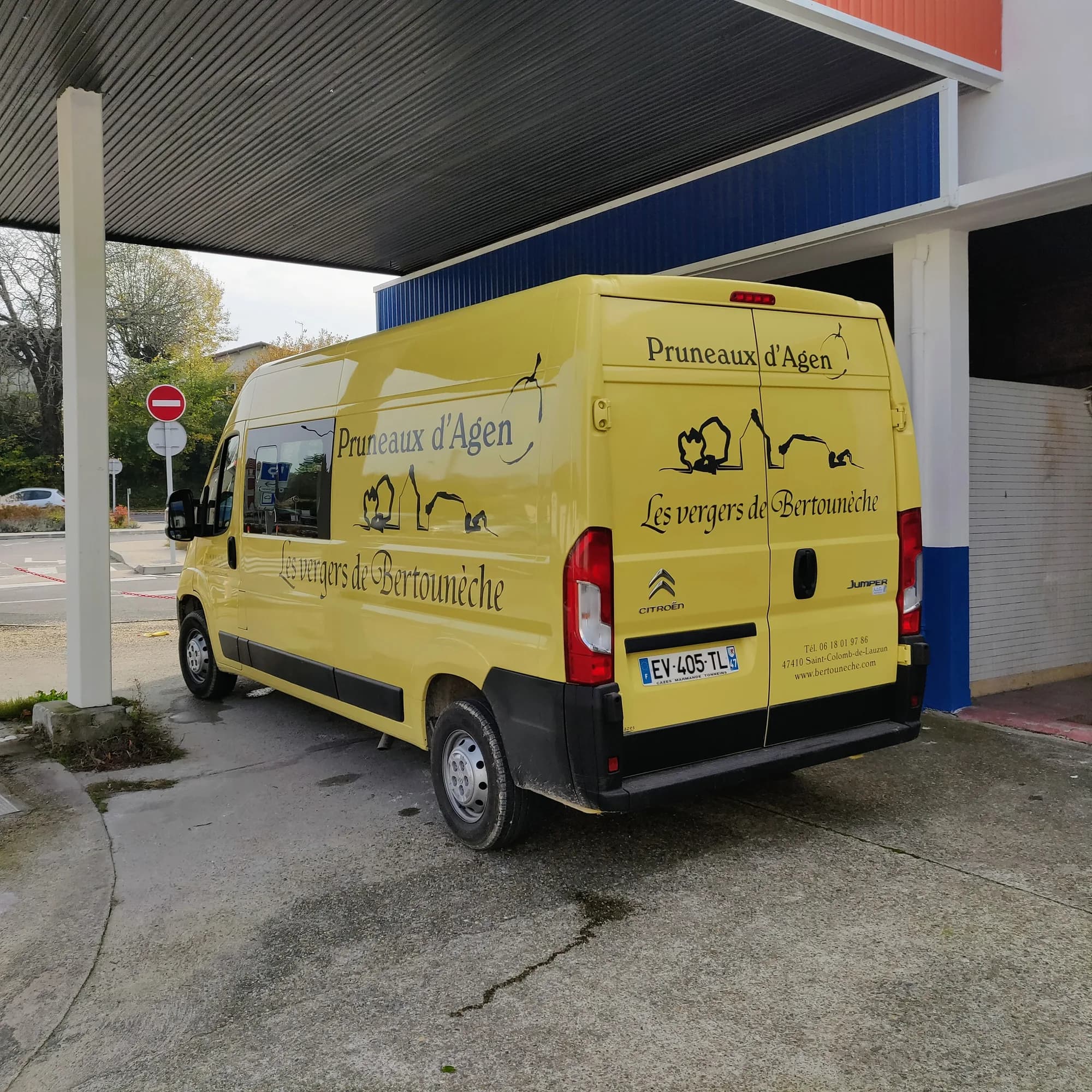 Enseigne, marquage ou support imprimé réalisé par Antoine Publicité à Eymet
