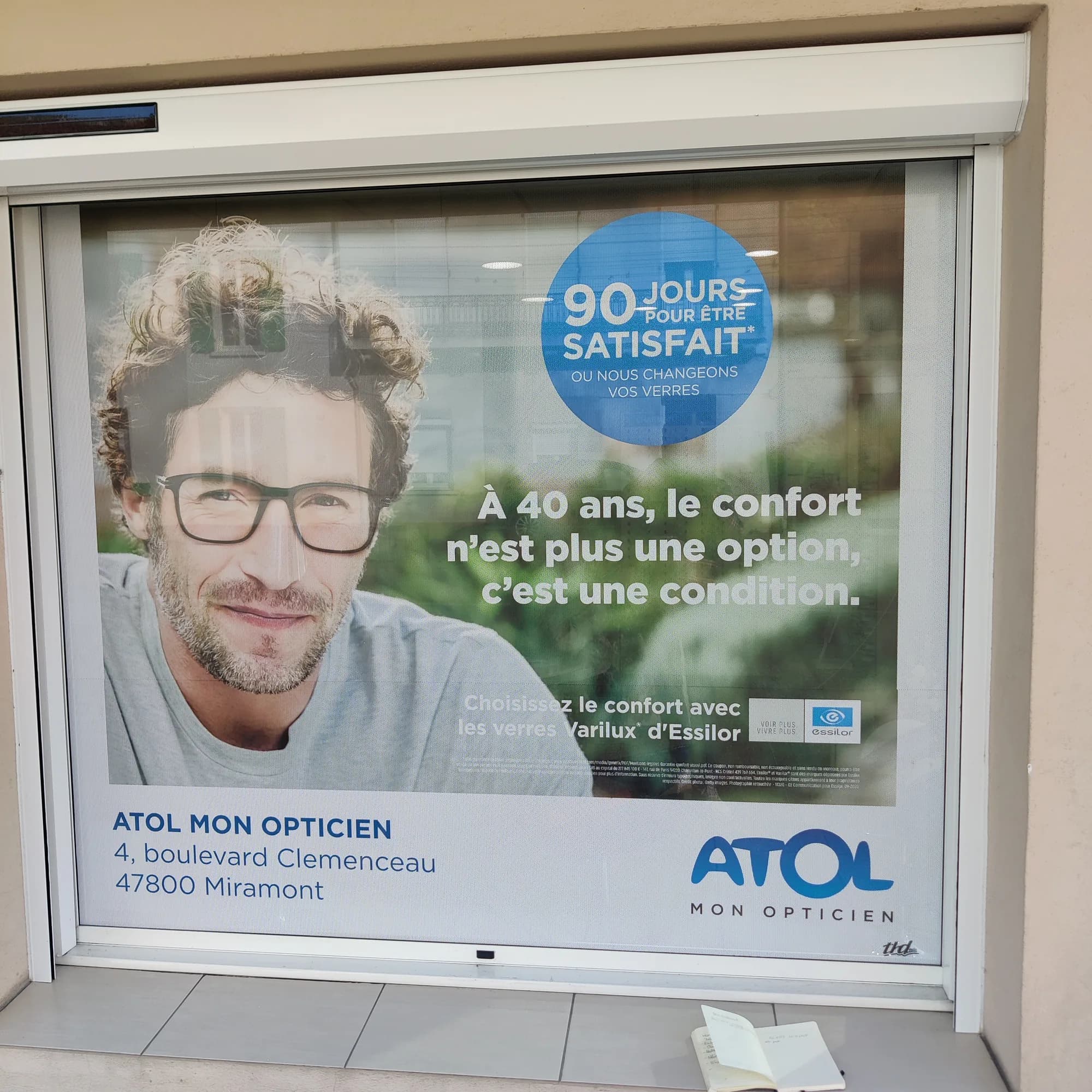 Enseigne, marquage ou support imprimé réalisé par Antoine Publicité à Eymet