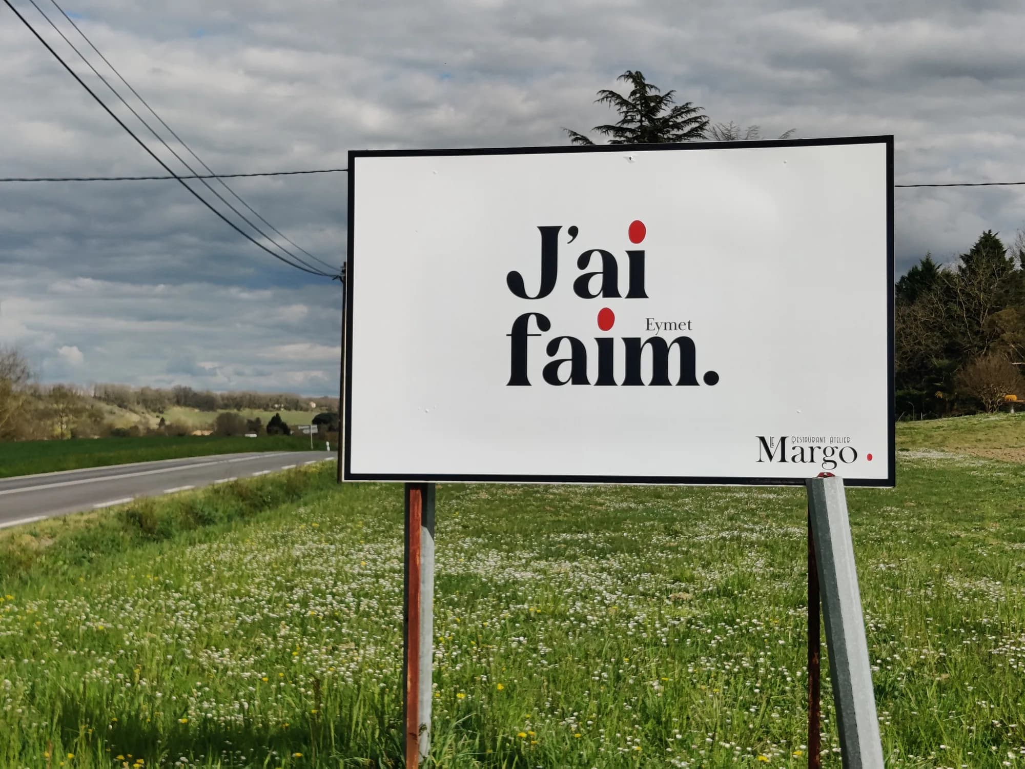 Enseigne, marquage ou support imprimé réalisé par Antoine Publicité à Eymet